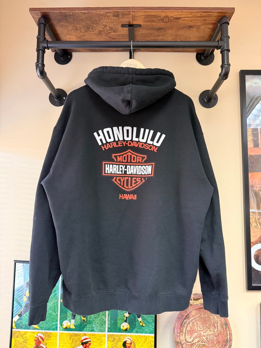 2022 Harley Davidson Honolulu Hawaii Y2K Vintage Sweatshirt Hoodie Oahu Sturgis